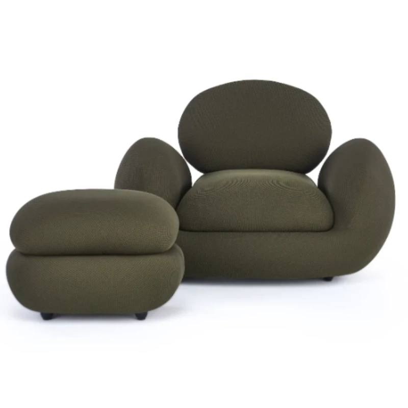 Poltrona Orbe + Puff Orbe