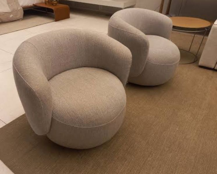 LIDER POLTRONA MIMO EST. MET - TECIDO SUEDE LISO H10191 - PINTURA ELETROSTATICA PR