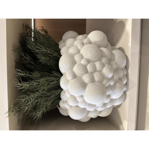 LUCATTI 66009 - VASO EM CERAMICA CINZA