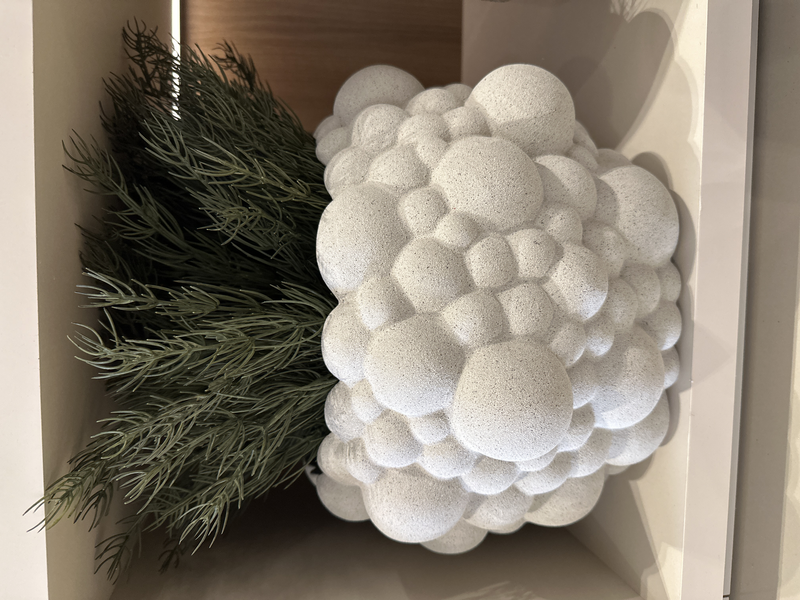 LUCATTI 66009 - VASO EM CERAMICA CINZA